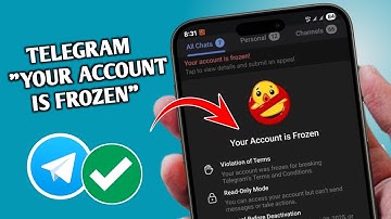 How to fix "Your account is frozen" problem on Telegram | Telegram Account Frozen Problem (2025)