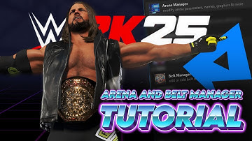 The Ultimate WWE 2K25 Modding Guide - Arenas & Championships
