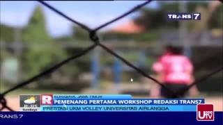 UKM Bola Voli UNAIR dalam Redaksi Sore Trans 7