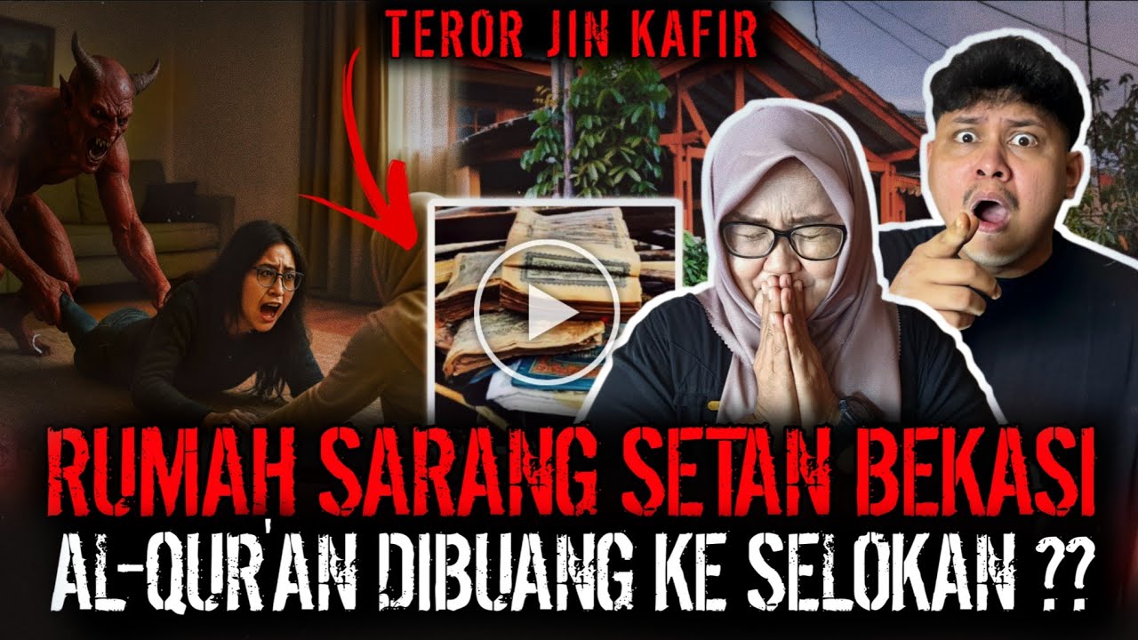 UNSUBS CHANNEL INI KALO GAK SEREM !! RUMAH PALING SEREM DI BEKASI