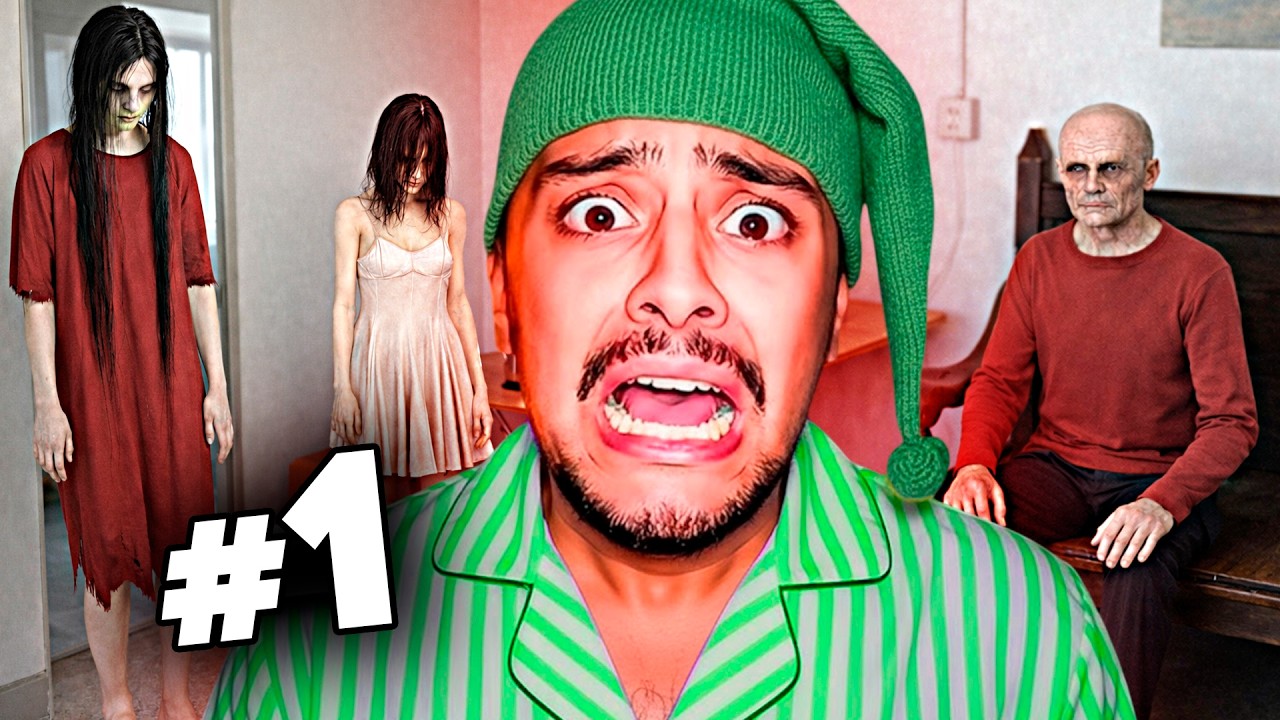 TEM ESPIRITOS NESSA CASA!! - CORINGA JOGANDO ''Haunted Room 205''