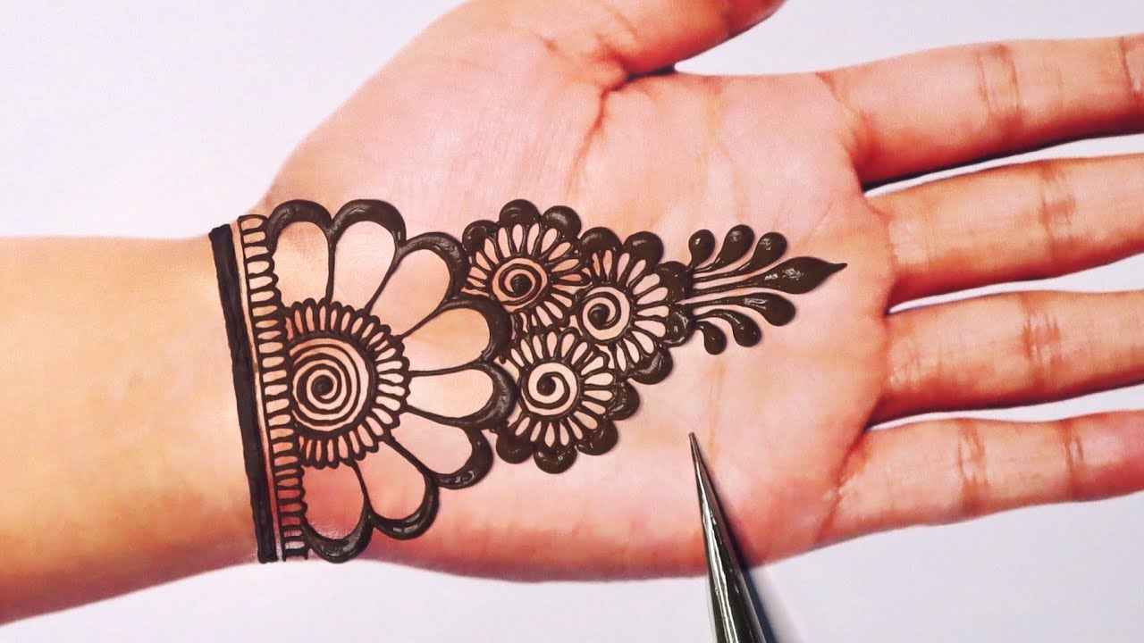 Easy Latest mehndi designs for hands | Stylish mehndi design ...