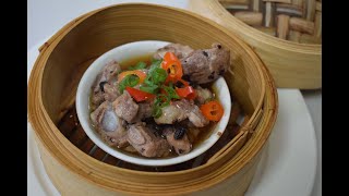 How to make REAL dim sum steamed spare ribs with black bean 豆豉蒸排骨