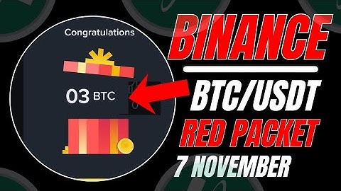 Btc 🎁 Usdt & bttc | red packet code in binance today | red packet code today | 7 Nov 2025