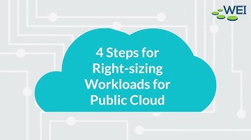 4 Tips for Right-sizing your Workloads for Public Cloud