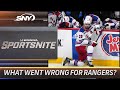 What went wrong for Rangers in series against Panthers? | SportsNite | SNY