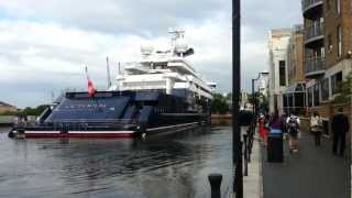 Paul Allen's Yacht Octopus in London