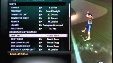 NBA 2k11 My Player Creation PG