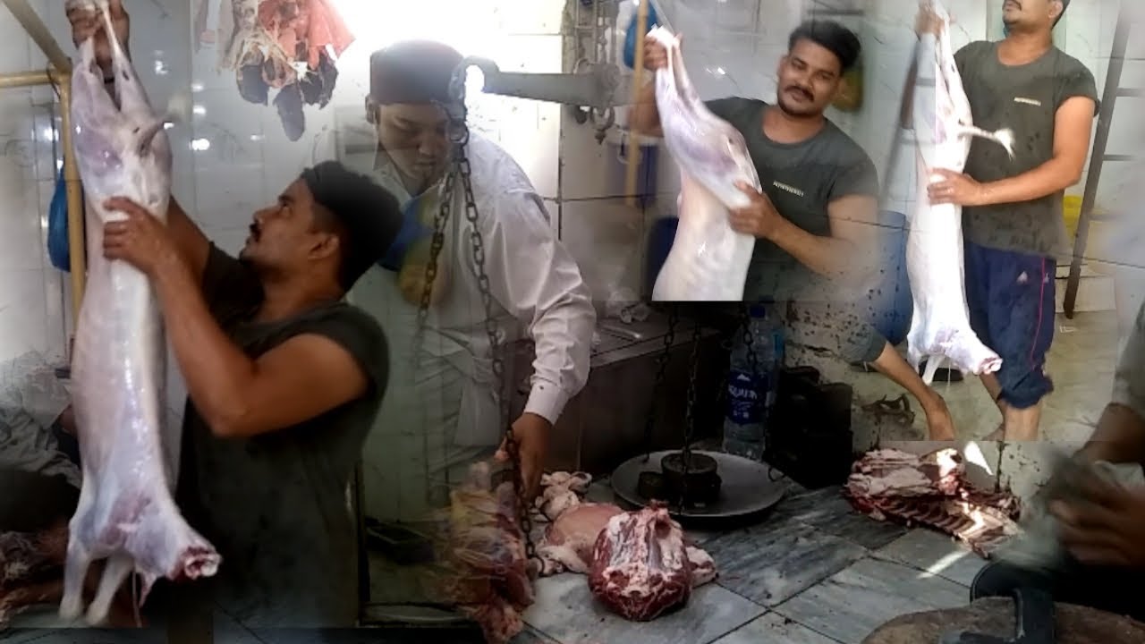Super Incredible Mutton Cutting Skills | Food And Talent Pk