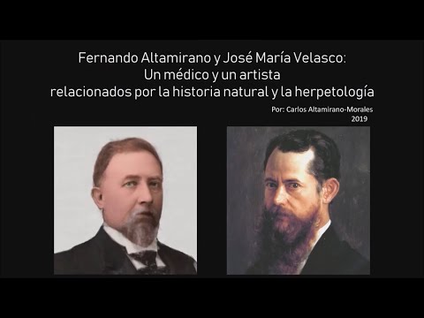 Fernando Altamirano and José María Velasco: A physician and an artist related by natural history