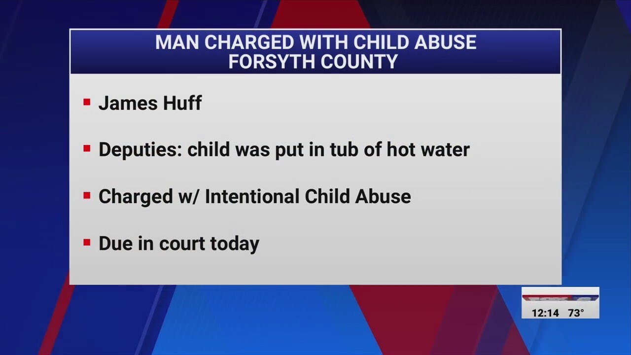 Forsyth County man charged with child abuse - YouTube