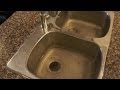 Clogged Drain - How to unclog a clogged kitchen sink easy fix