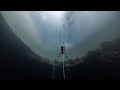 Kateryna sadurska of ukraine world record at vertical blue 2023 by garmin  a cnf dive to 76m