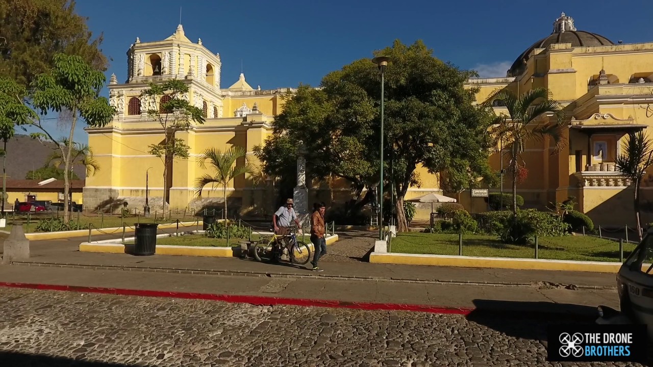 Drone Video of Antigua Guatemala - The Drone Brothers