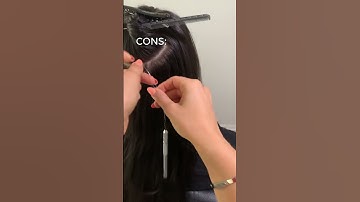 Pros and Cons of WEFT Hair Extensions | MACSARA