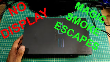 Repair Attempt: "Fat" PS2 with No Display and Eject Button Not Working