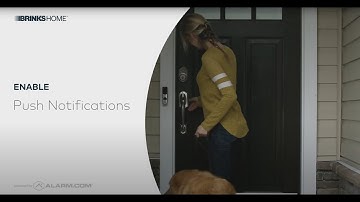Brinks Home Mobile App - Enabling Notifications