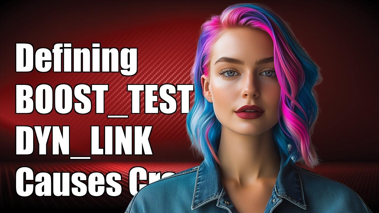 Boost Test Example Run Defining BOOST_TEST_DYN_LINK causes application to crash in Visual ...