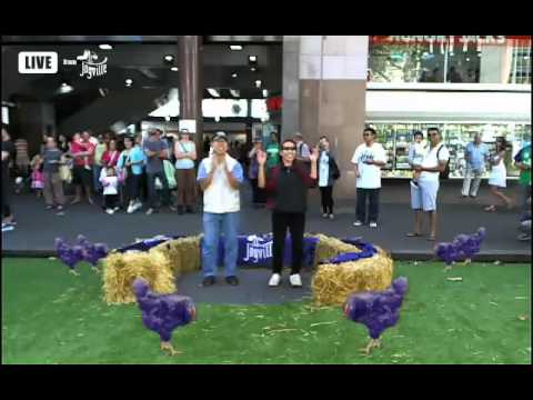 Cadbury Dairy Milk Brings Joyville to Australia (Sunday 13h39m dance4)