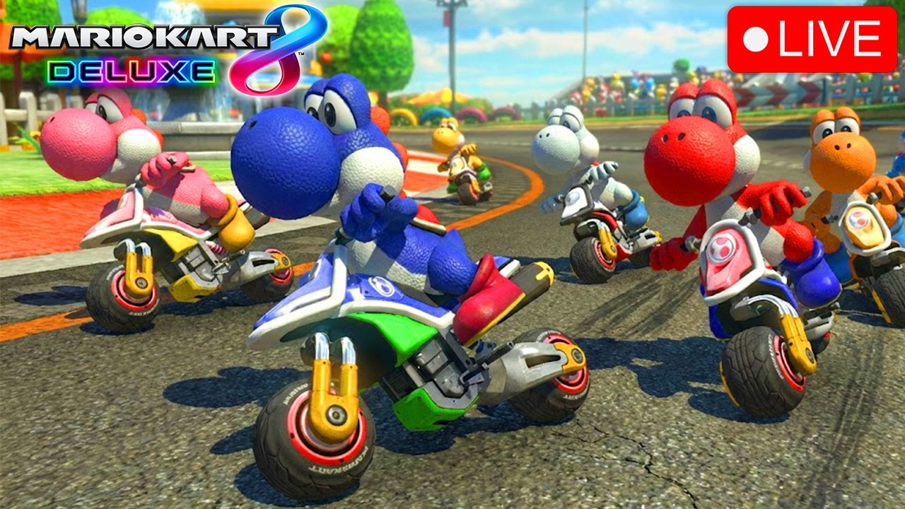 [🔴AO VIVO] JOGANDO MARIO KART 8 DELUXE | 150CC MIRROR | EM BUSCAS DOS TROFÉUS 3 ESTRELAS