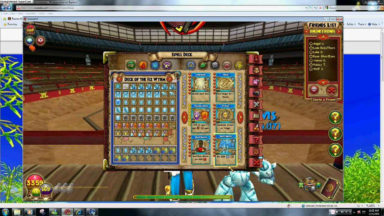 wizard101 ice spells YouTube