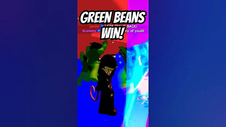 Team Green Bean Wins! #greenbeans #robloxshorts #growagarden #growagardenroblox #2025 #jandel