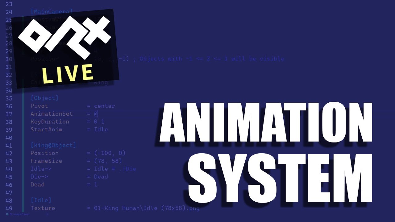Orx Live Session #4: Animation System - YouTube