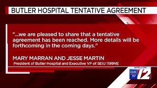 Butler Hospital, workers on strike reach tentative agreement