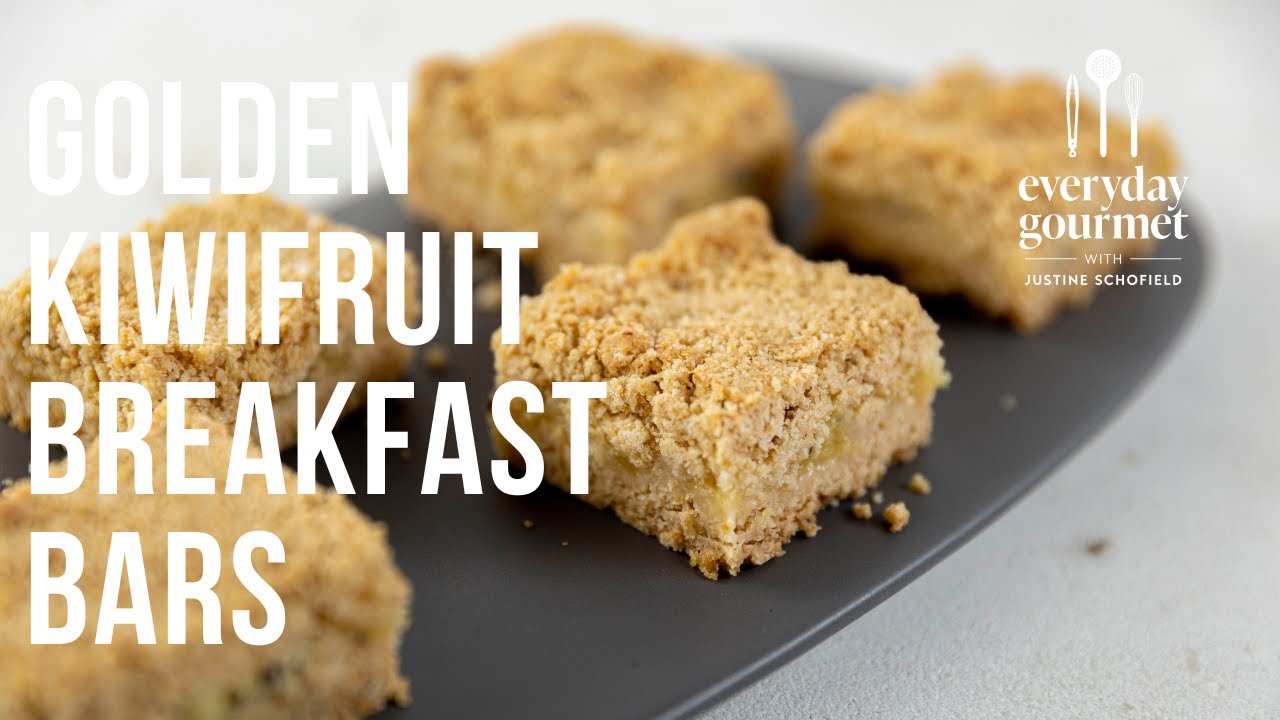 Golden Kiwifruit Breakfast Bars EG12 Ep29 YouTube
