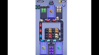 Full Car Sort Level 31. Walkthrough Gameplay  Update