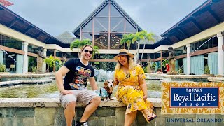 Universal's Royal Pacific Resort Tour | Pet Friendly Stay | Room, Grounds, Dining, Pool, Gym & More!