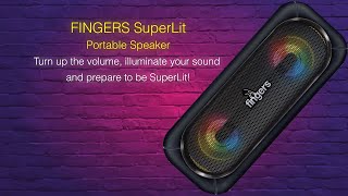 FINGERS SuperLit: Spectacular AudioVisual affair with RGB lights!