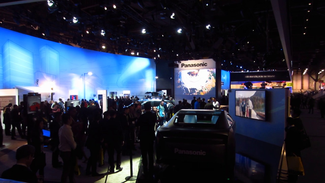 Panasonic Display - CES 2017, LVCC Tech East, Las Vegas, NV