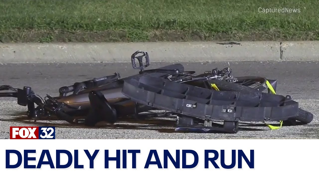 Bicyclist dies after being struck by 2 vehicles in Skokie - YouTube