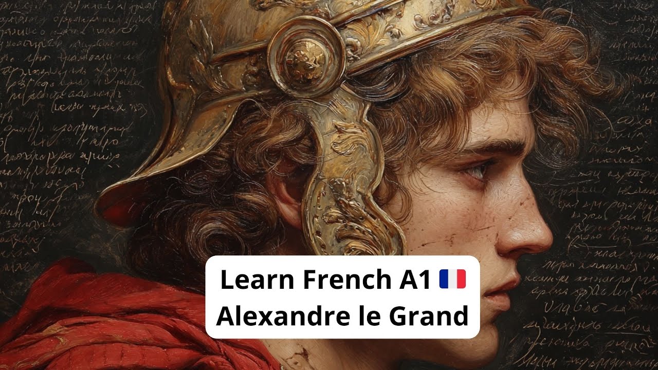 Alexander the Great in Easy French (A1) 🇫🇷 | Short Story for Beginners