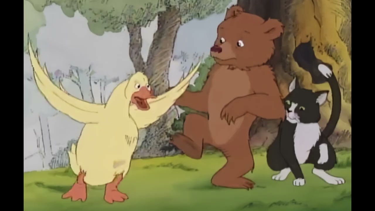 A Little Bear, Duck and Cat Moment from S1 E1