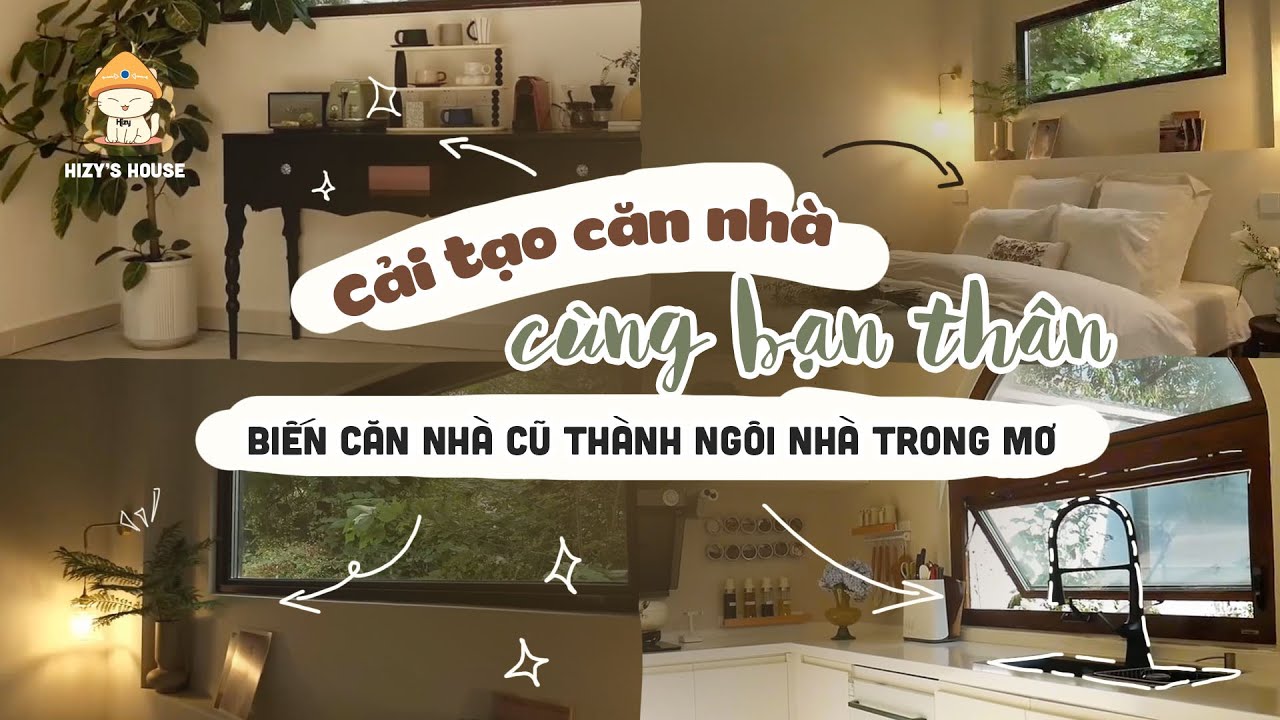 Cùng bạn thân dùng 2 năm cải tạo căn nhà cũ thành ngôi nhà trong mơ #caitaonha #douyin 