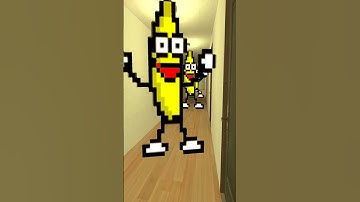 Banana Digitization! Nextbot Run in Gmod