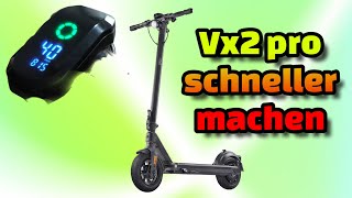 Escooter schneller machen 🔥Vmax VX2 Pro Tuning