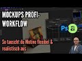 Mockups realistisch bearbeiten: Smartobjekte richtig nutzen in Photoshop & Affinity (Tutorial)