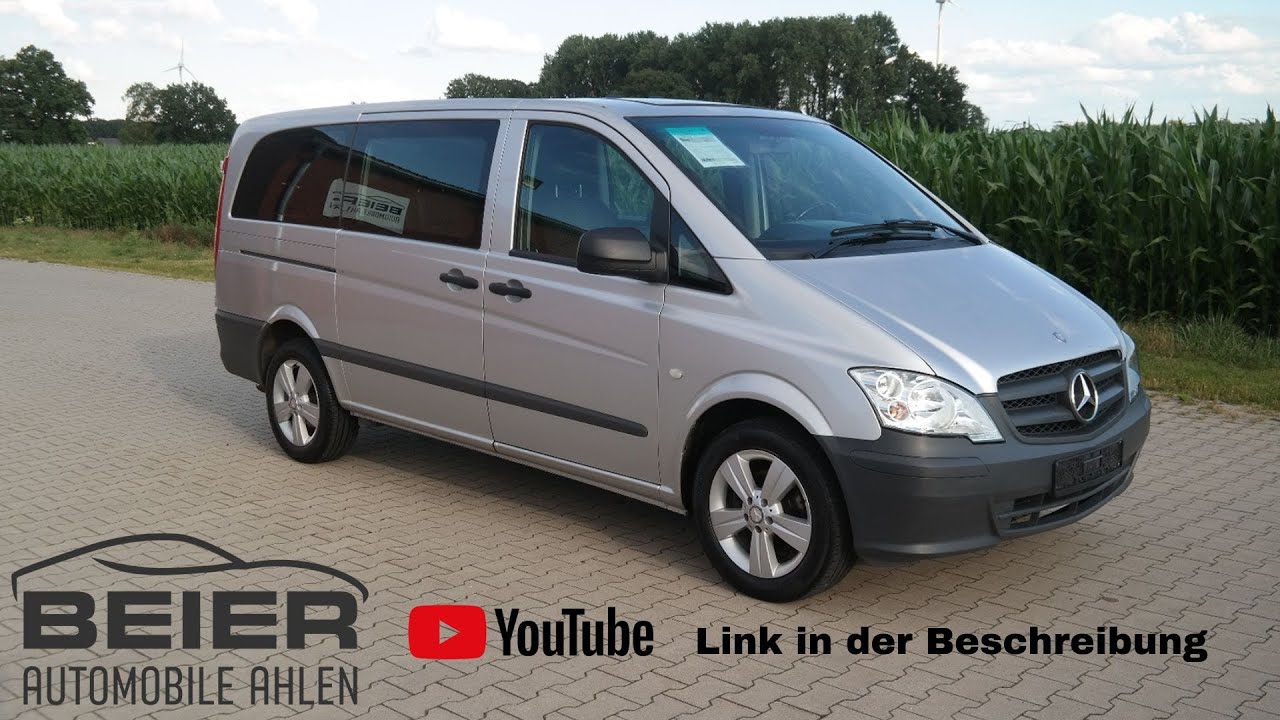 Mercedes Vito Mixto Lkw Zulassung 5 Sitzer Mercedes-Benz Vito Mixto 116 CDI lang verglast - YouTube