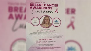 Nacogdoches Memorial Hospital shares about their Breast Cancer Awareness Luncheon