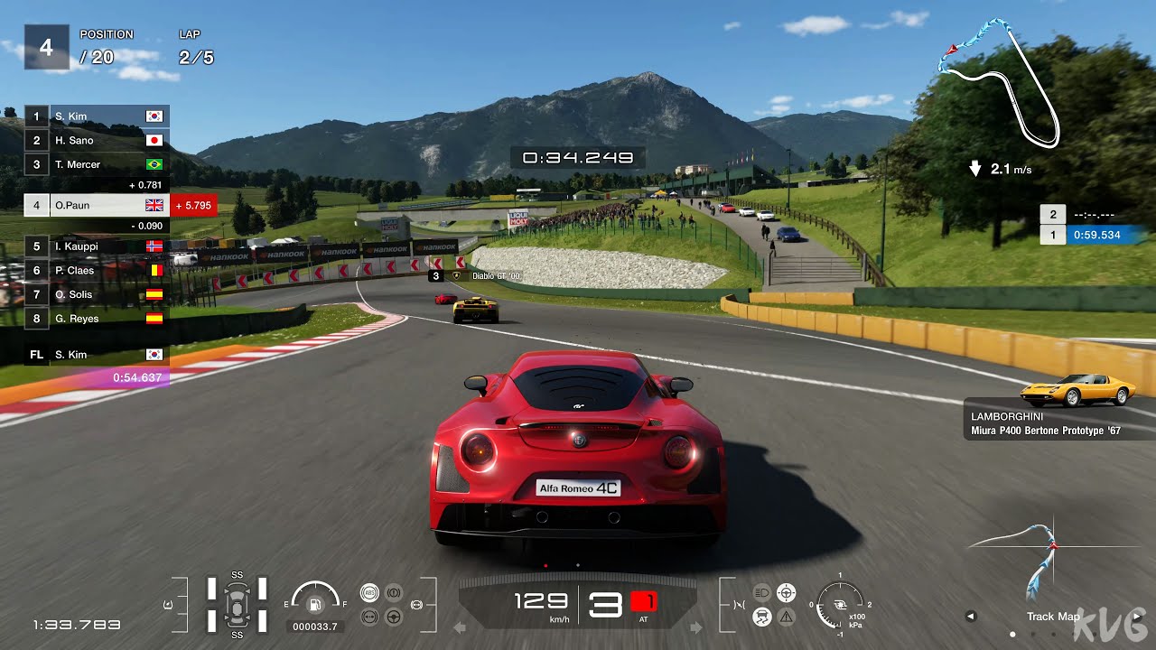 Gran Turismo 7 - Autodrome Lago Maggiore East End Reverse - Gameplay (PS5 UHD) [4K60FPS]