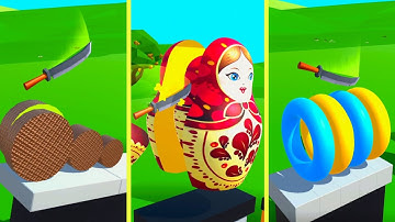 Slice All - Very Satisfying and Relaxing ASMR Slicing Video Game