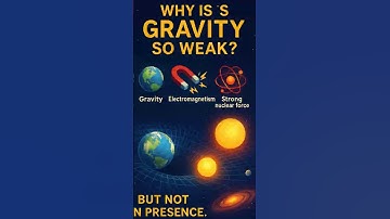 Why is GRAVITY so Weak?? #facts
