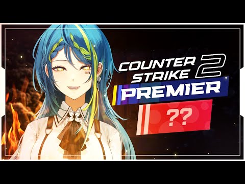 【COUNTER-STRIKE 2】 first female vtuber to achieve red rank (top 1%!)【#VSPOEN #RemiaAotsuki】 video thumb
