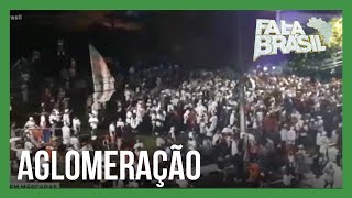 Torcedores do São Paulo causam aglomeração em partida no Morumbi