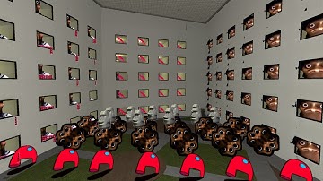 AUUGHH SCHATTIGE OBUNGA KAKKERLAK EN ALLE 3D NEXTBOTS IN HET HOTEL #gmod #nextbots