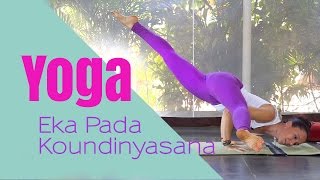 YOGA tutorial - Come fare Eka Pada Koundinyasana