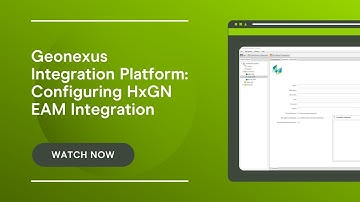Demo: Configuring HxGN EAM-GIS Integration